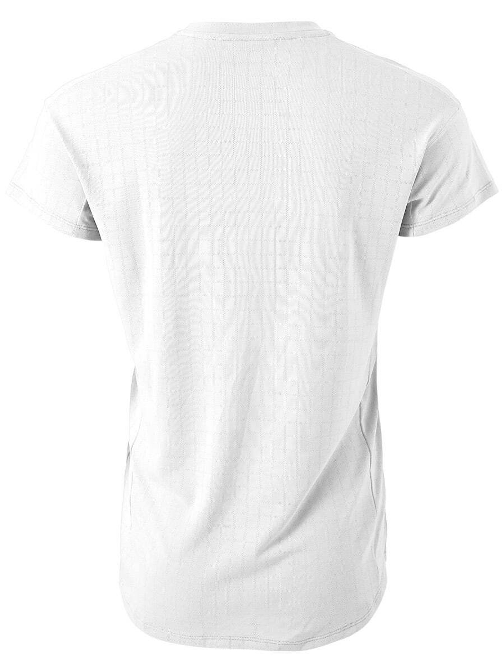 Мужская теннисная футболка Nike Court Breathe Slam Top Melbourne - white/black