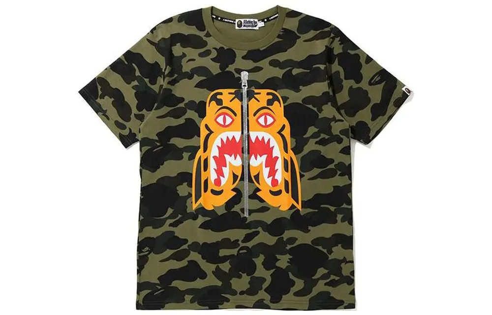 A Bathing Ape 1st Camo Tiger T Shirt