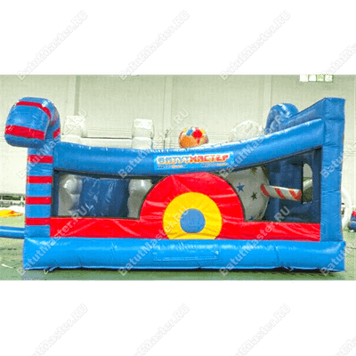 Коммерческий надувной батут "Мороженое" 6*6*3.5 м