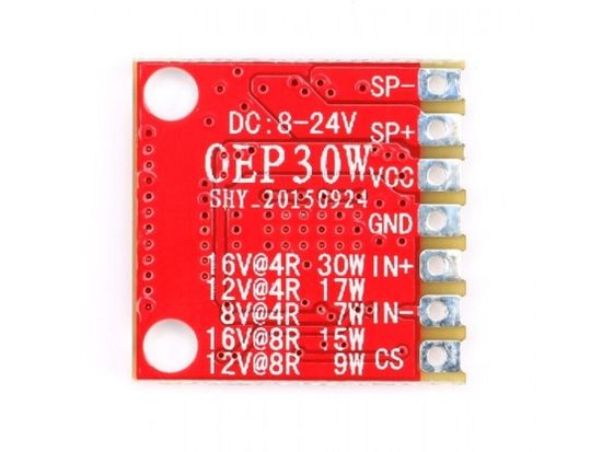 OEP30W Моно-цифровой модуль усилителя TDA8932, одноканальный