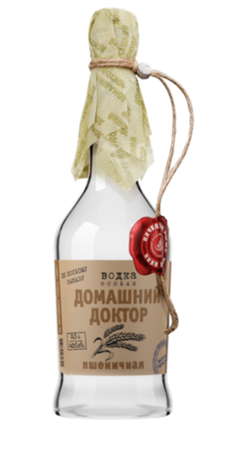Водка Домашний Доктор Ржаная