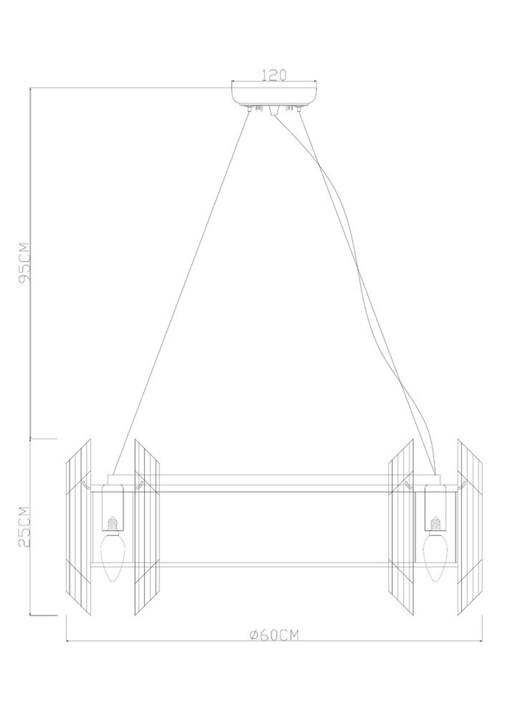 Подвесная люстра Arte Lamp