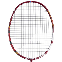 Ракетка для бадминтона Babolat X-Feel Spark Strung - dark red/silver