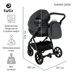 Детская коляска Tutis Nanni 7 3 в 1 1533059 Moonstone