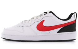 Женские кроссовки Nike Court Borough Low 2 'Summit White University Red' BQ5448-110