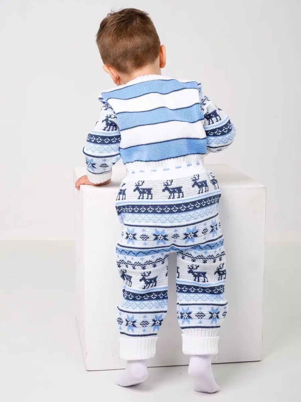 Комбинезон вязаный