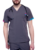 Туника медицинская мужская Pulse 258 Michigan, R148 нэви, S