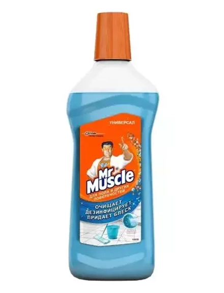 Средство для мытья пола и стен Мr. Muscle Универсал После дождя, 500мл