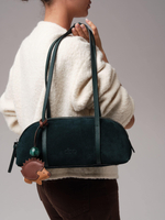 Женская замшевая сумка DBR31225 форест