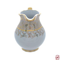 Кофейный сервиз мокко Queen's Лист Бежевый 6 персон 15 предметов