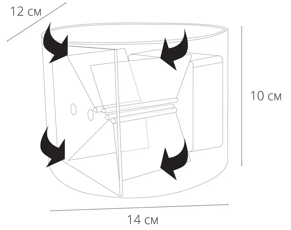 Фасадный светильник Arte Lamp