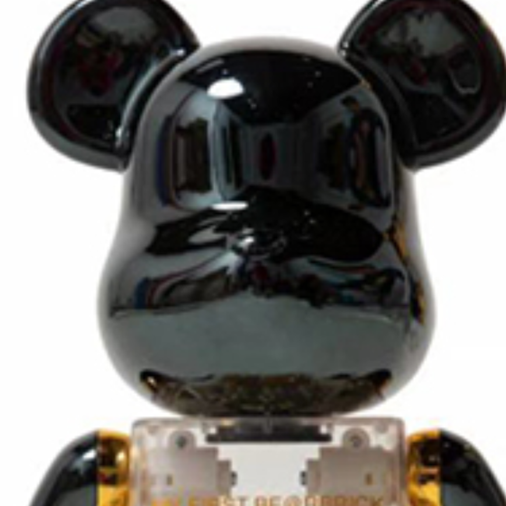Дизайнерские игрушки BE@RBRICK MY FIRST B@BY INNERSECT 2019 2019, INN BEAR BLKGLD2
