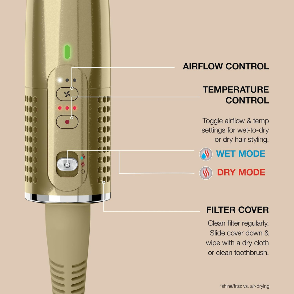 Фен-щетка Shark Glossi 2-in-1 Hot Tool and Air Glosser - Juniper