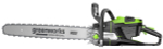 Пила цепная аккумуляторная GREENWORKS 2009707 82V, 5,0 квт, 50 см, бесщеточная, без АКБ и ЗУ