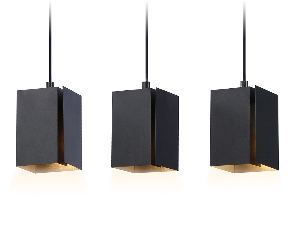 Светильник подвесной TN5141/3 BK черный E27/3 max 40W 400*80*1150