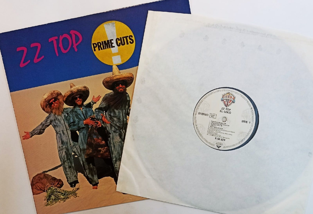 Винтажная виниловая пластинка ZZ Top El Loco (Germany 1981)