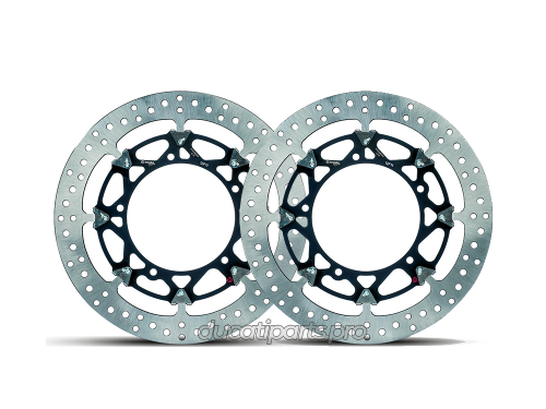 208A98536 PAIR OF BREMBO FRONT BRAKE DISCS T-DRIVE 320