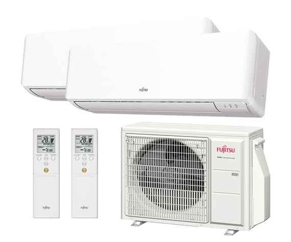 Мульти сплит-система Fujitsu 2 x ASYG07KMCC / AOYG14KBTA2
