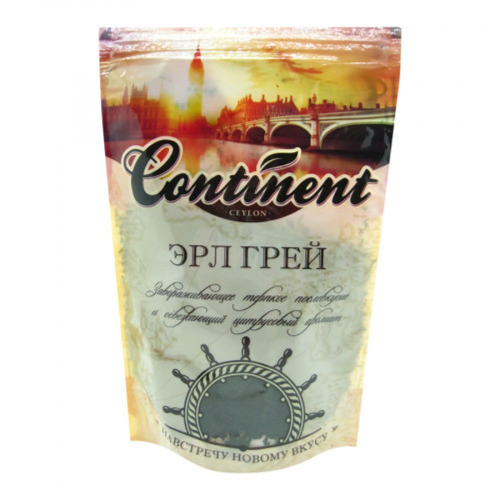 Чай черный Black Dragon Continent Ceylon Эрл Грей 80 г