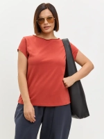 Футболка оверсайз с рукавами крылышками