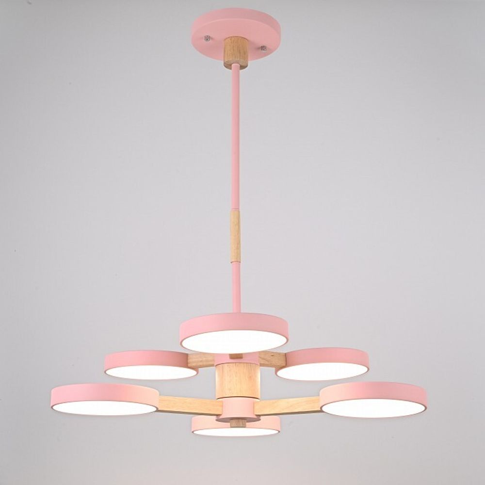 Люстра на штанге Imperiumloft TURNA Pink TURNA-DBL01