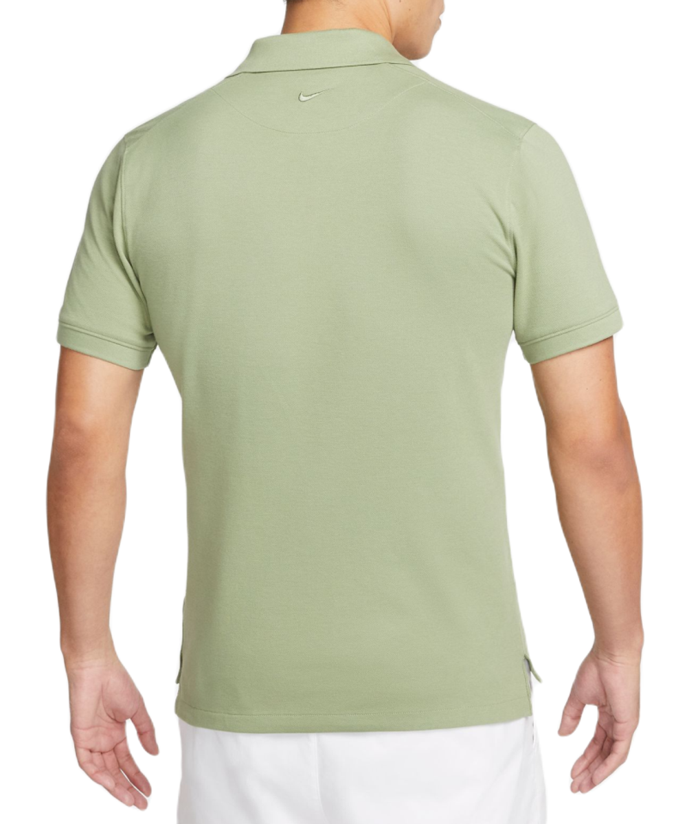 Мужское поло теннисное Nike Polo Dri-Fit Heritage Slim2 - oil green