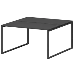 Бенч двойной на металлокаркасе СМС2-О-10К.149.Пр25  1000x1496x750 Смарт