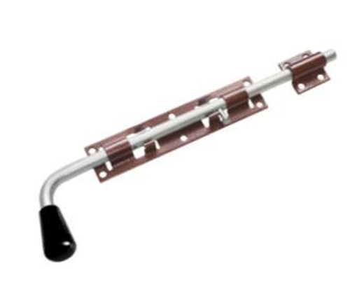 Засов гаражный Домарт ЗГ-400 мод.2 медь антик /10014