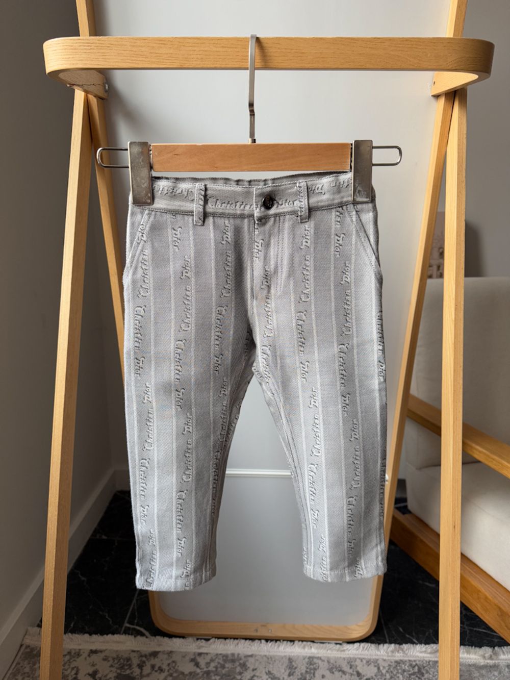 Джинсовый костюм Christian Dior, 98