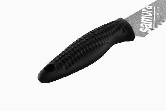Нож кухонный Samura GOLF Stonewash для хлеба 230 мм, SG-0055B/K