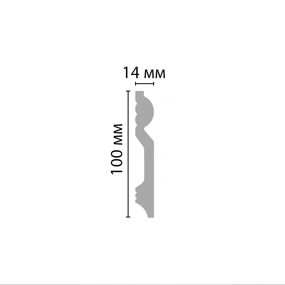 Плинтус  D137