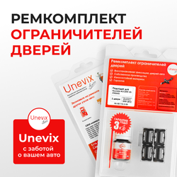 Ремкомплект ограничителей дверей Hyundai ACCENT (II) [ТагАЗ] (2 двери, тип 10) (1999-2012)