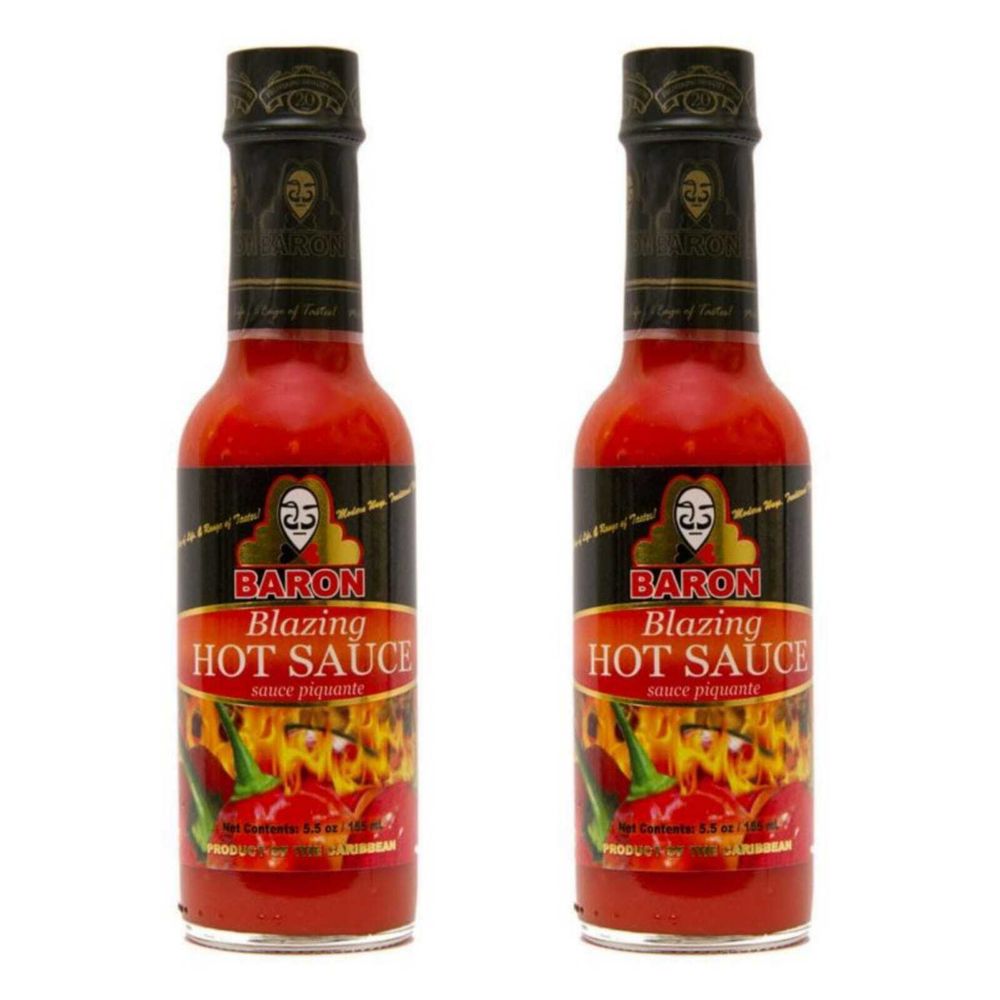 Соус огненно-жгучий Baron Blazing Hot Sauce, 155 г, 2 шт