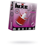 Презерватив Luxe (Люкс Конец Света , 1 шт) (Цвет: прозрачный с красным)