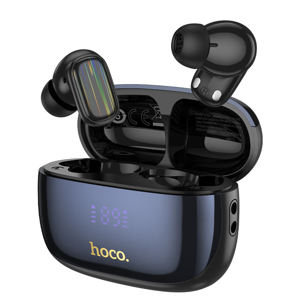 Наушники HOCO EQ20 Rhyme true wireless ANC+ENC noise reduction BT headset