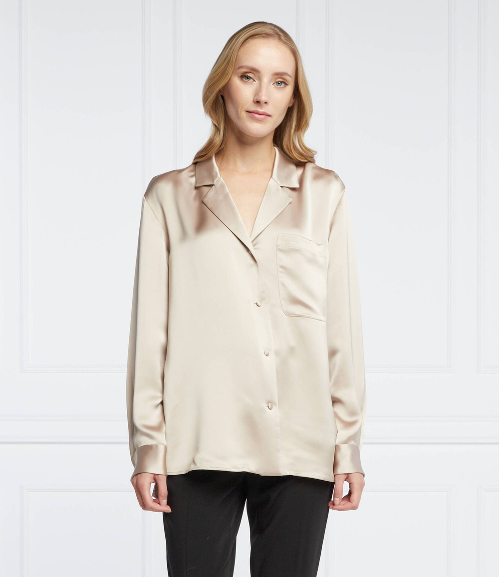 рубашка basatine BOSS BLACK - бежевый(50463977)