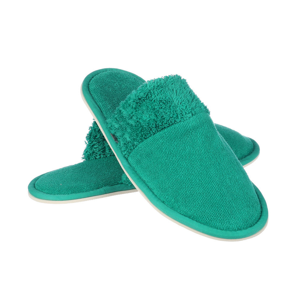 Домашние тапочки Abyss & Habidecor Кристин 230 зеленые