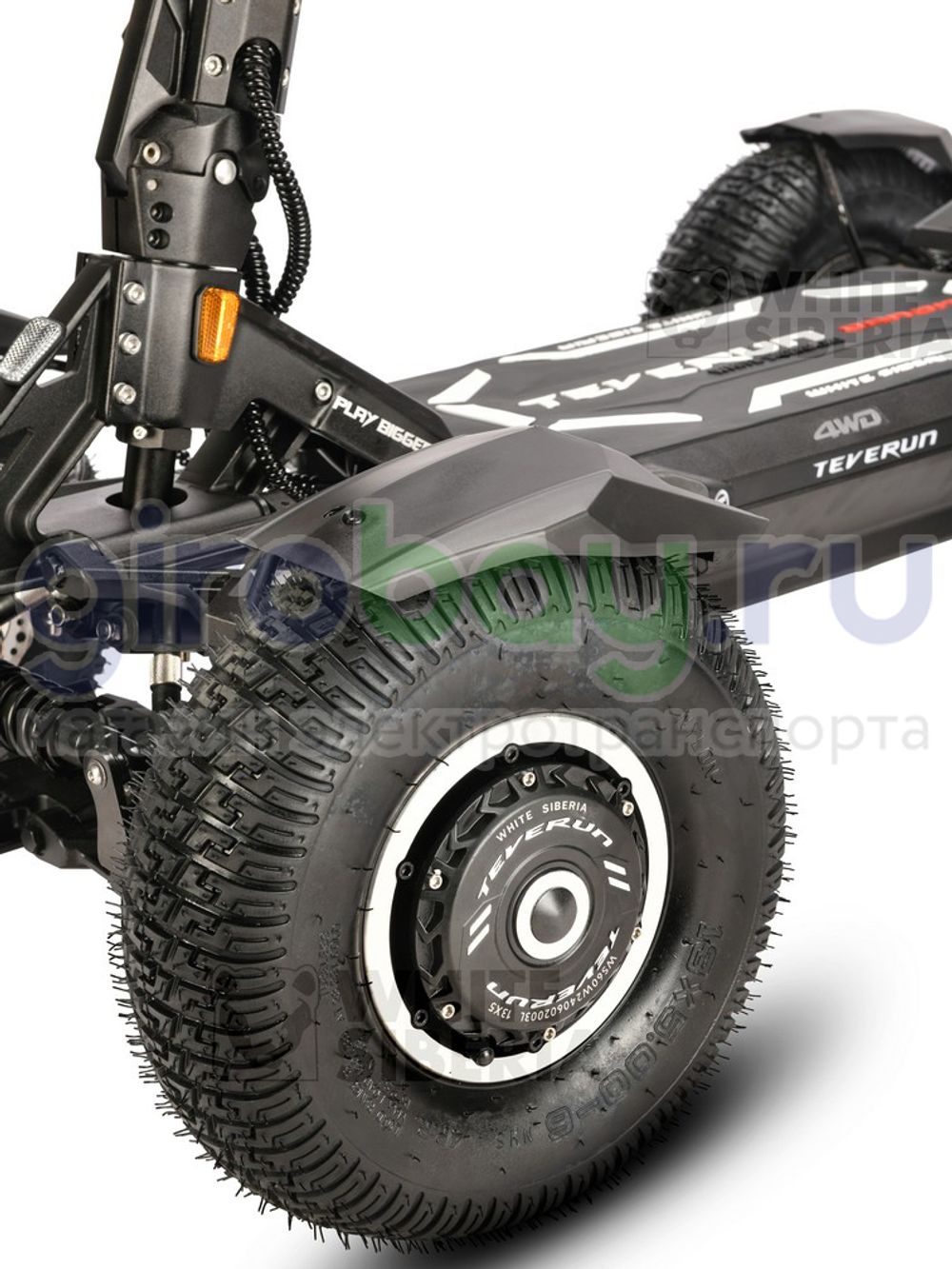 Электросамокат WHITE SIBERIA TEVERUN BANDIT 4x4 7200W 60V/60AH фото №27
