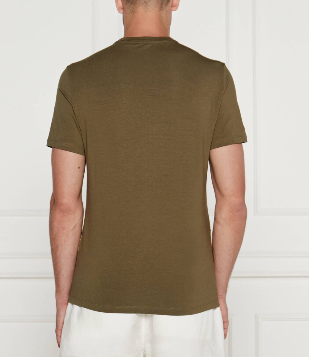 Футболка WORLD FAMOUS GUESS - хаки(M4YI40 J1314)