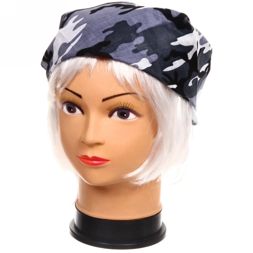 Бандана «TURIST», цвет серый, 55*55см (в индивид. пакете)