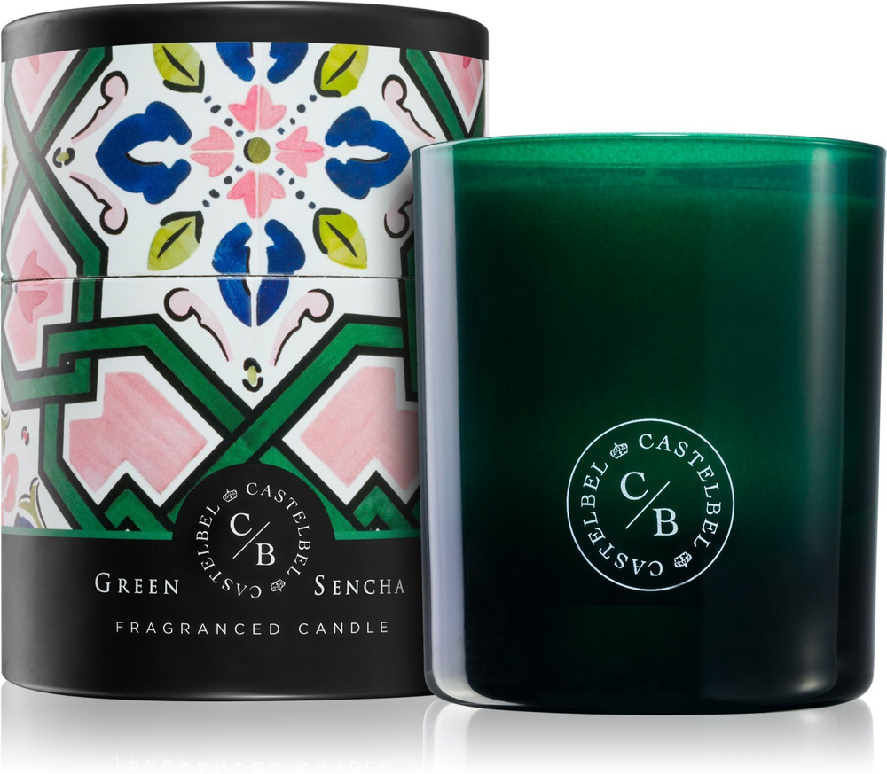 Castelbel  Tile Green Sencha - ароматическая свеча /   210  g  / GTIN 190577191321