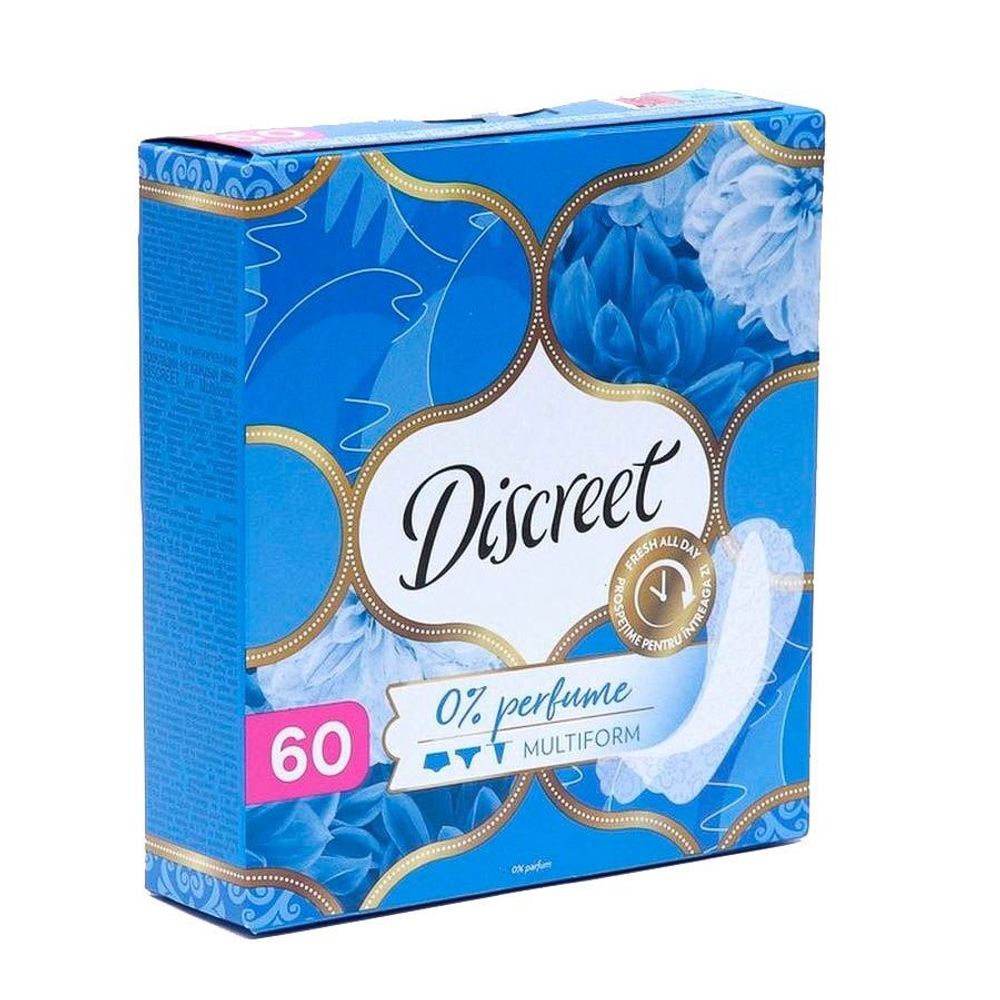 DISCREET 60 шт. Air Multiform Trio Женские гигиенические прокладки на каждый день