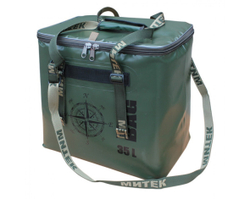 Сумка термос Митек 35Л (40Х26Х37СМ) Бокс (Серый)