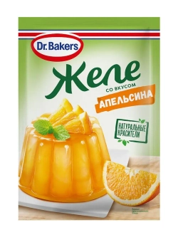 Желе со вкусом апельсина 45 г * 3 шт