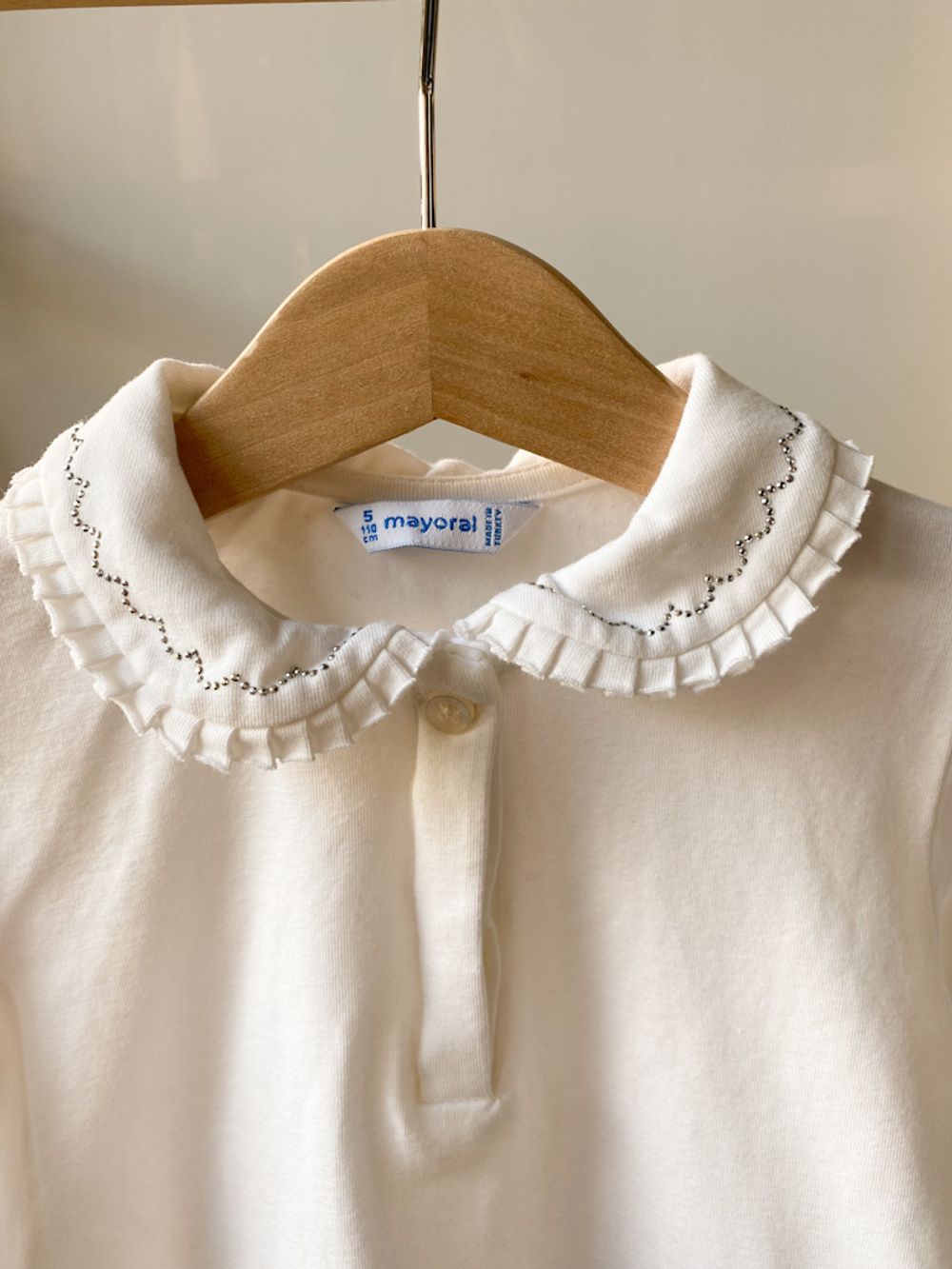 Хлопковый лонгслив Mayoral, 110