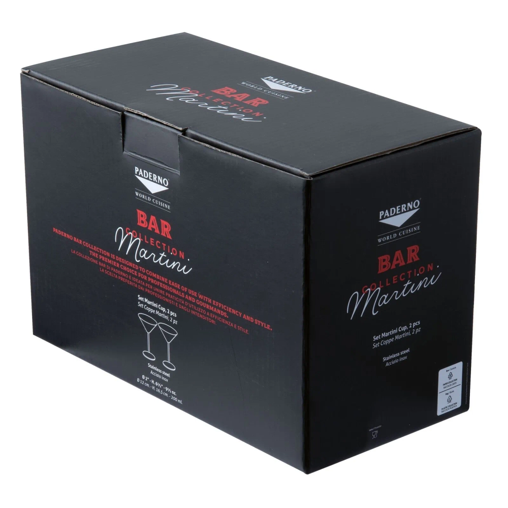 Paderno Набор из 2 медных бокалов для мартини EAN 8014808424144