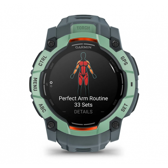 Умные часы Garmin Instinct 3 AMOLED 50 mm Neo Tropic with Twilight Band