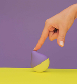 Каплевидный вибромассажер FUJI-LEMON (Цвет: фиолетовый)