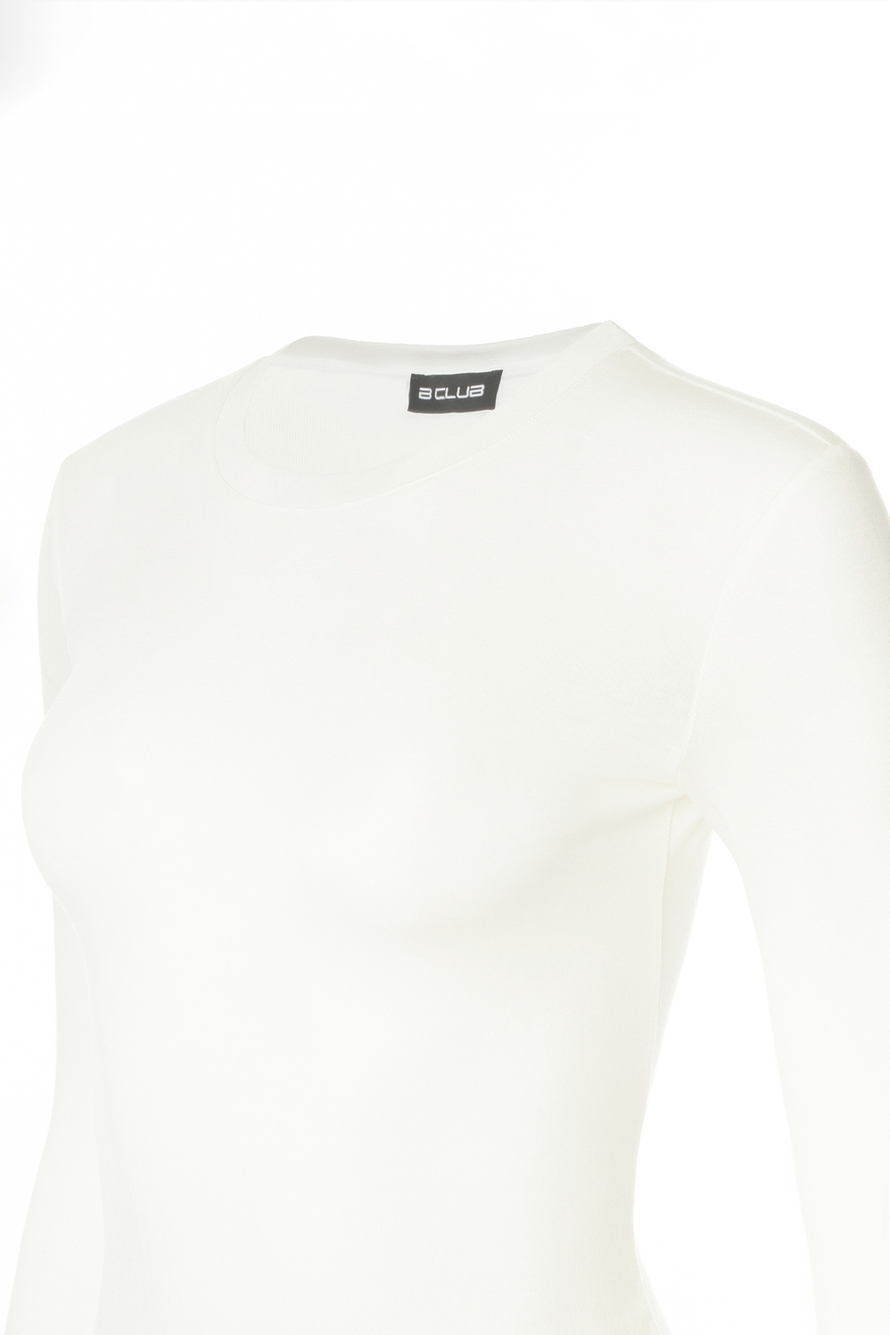 «Second skin» Базовый лонгслив из трикотажа