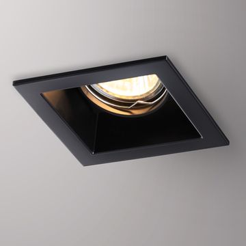 Встраиваемый точечный светильник 370842 черный Bell Novotech